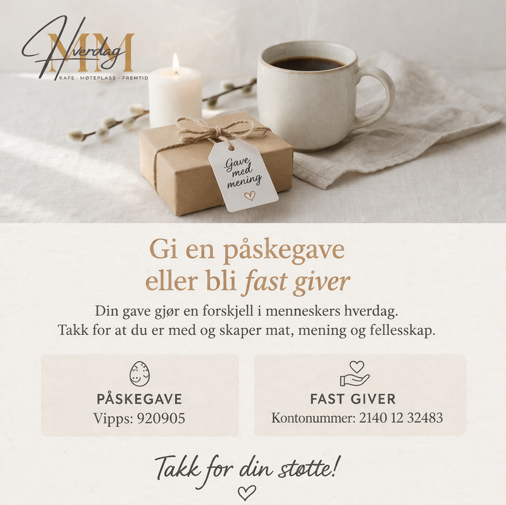 Vil du være med å gjøre en forskjell? 